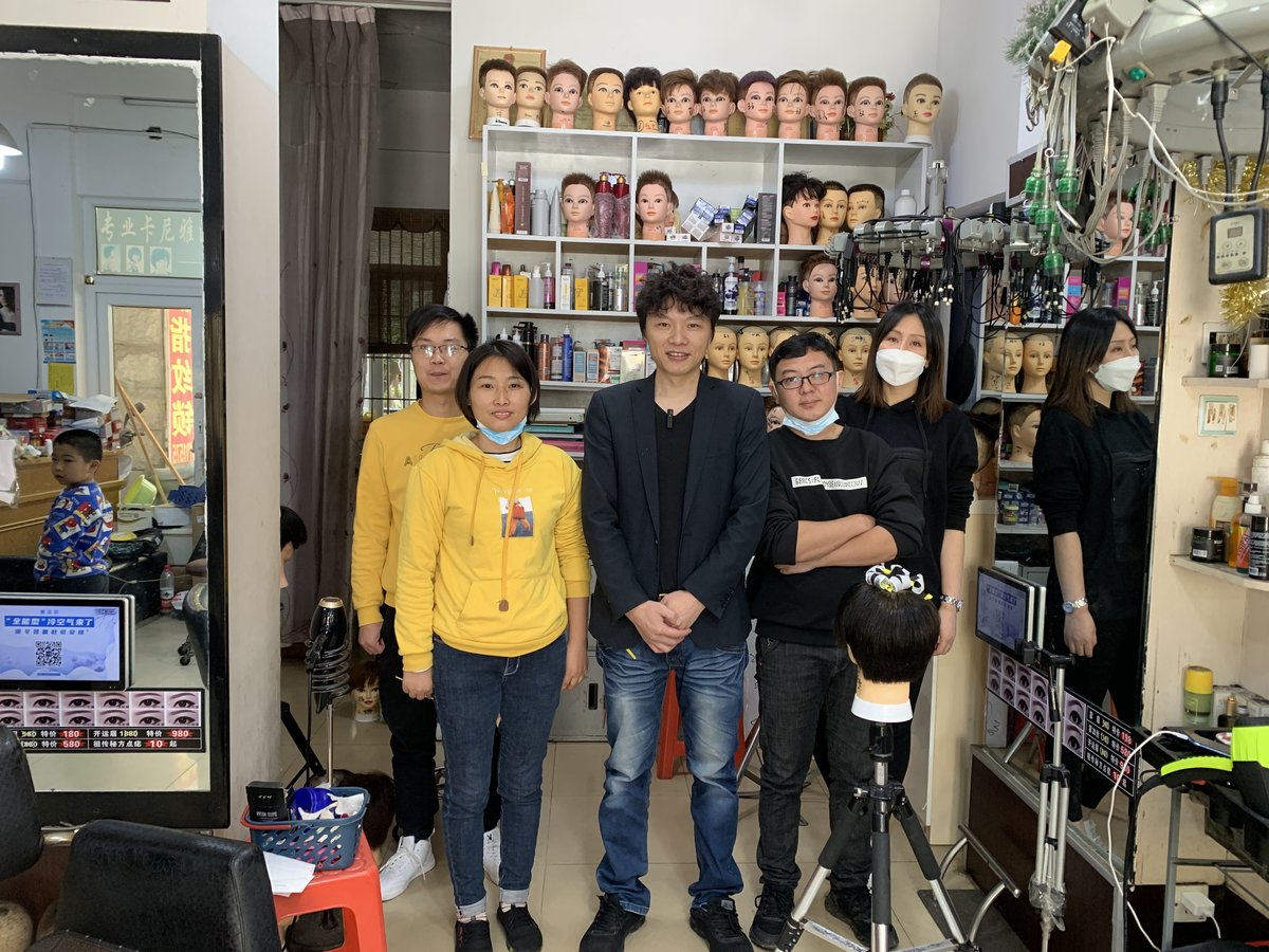 小王子美发全科创业班课堂教学实拍