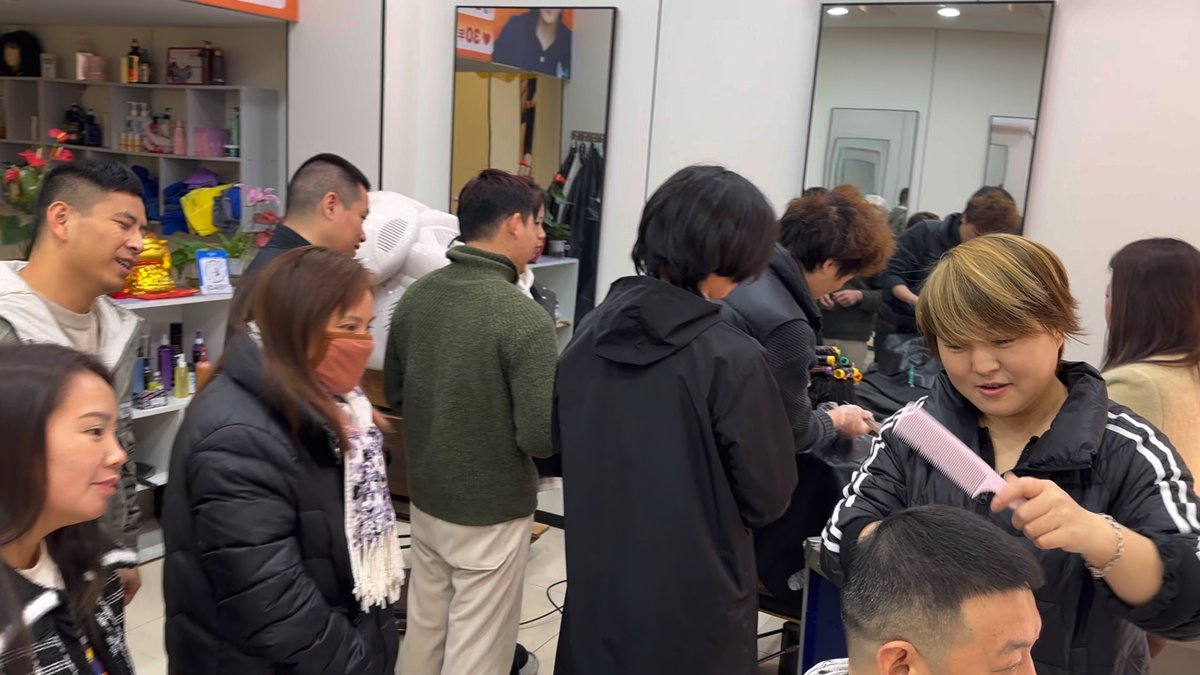 小王子美发合作门店环境