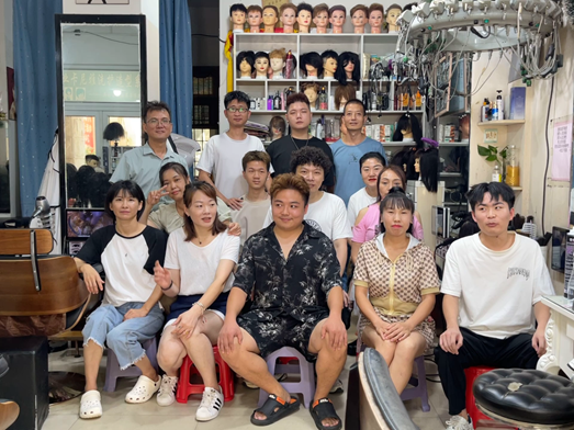 小王子美发培训全体学员合照